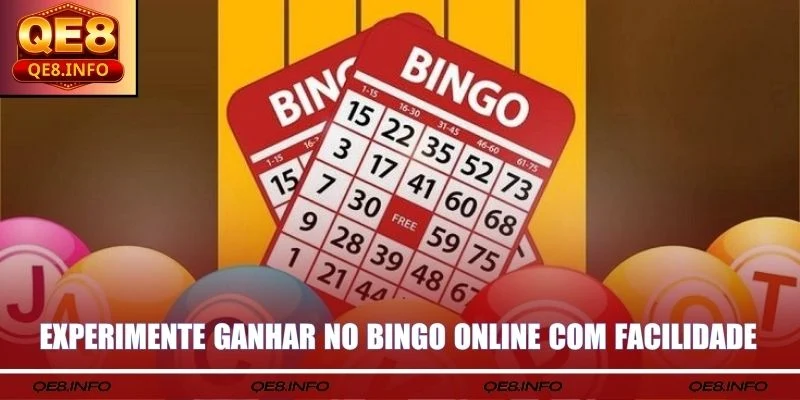Experimente ganhar no Bingo Online com facilidade