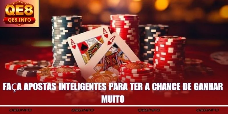 Faça apostas inteligentes para ter a chance de ganhar muito 